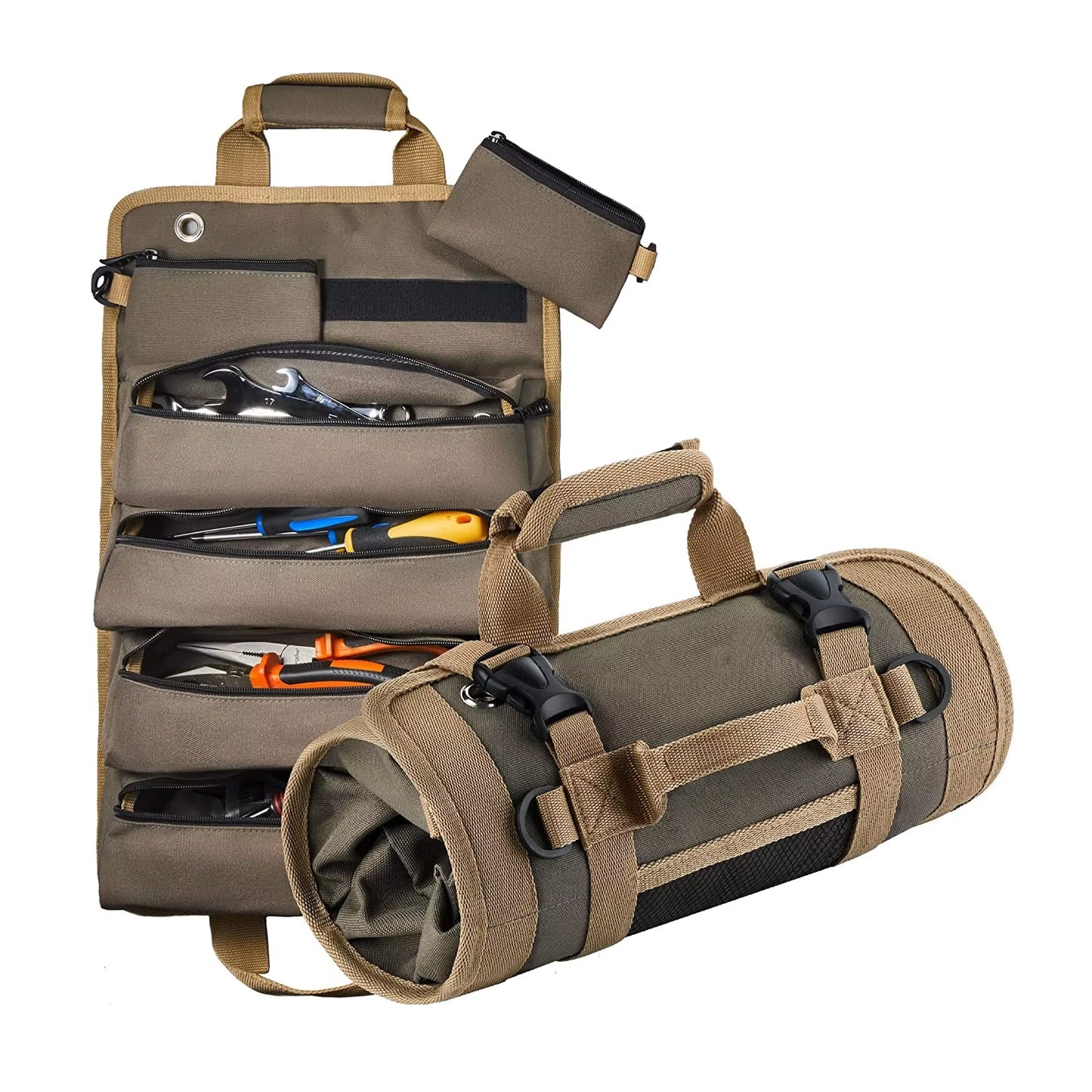 Professional Multi-Pocket Waterproof Tool Bag – Portable Storage for Hardware, Pliers, and Wrenches
