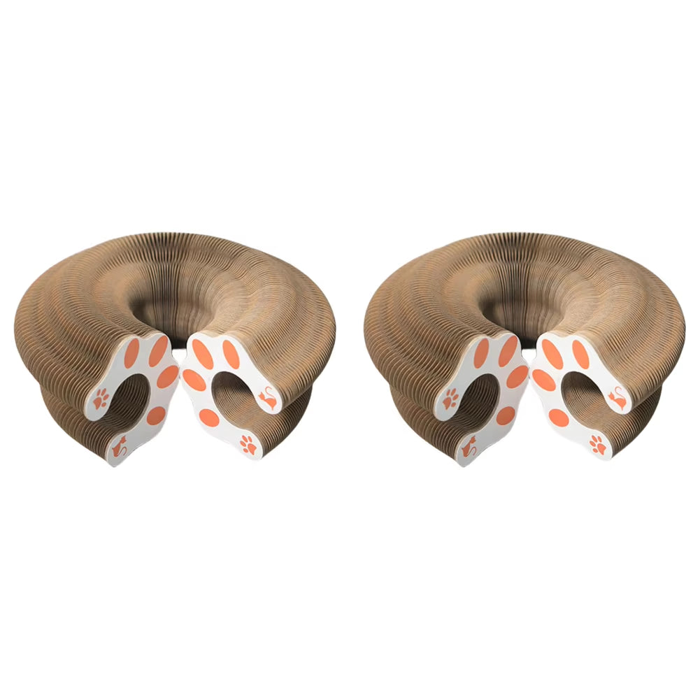 Magic Organ Interactive Cat Scratching Toy & Claw Grinder - Accordion Design Pet Supplies
