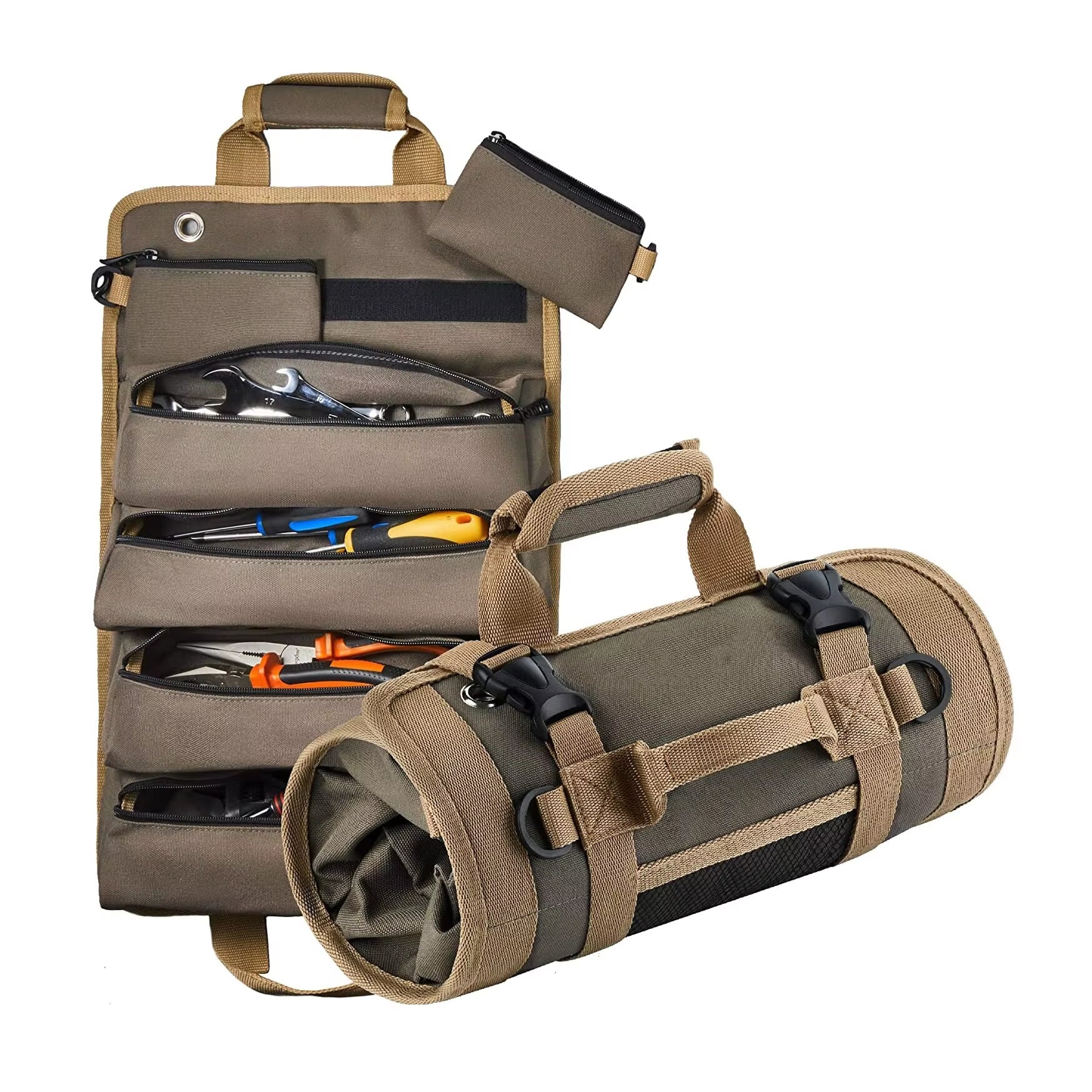 Professional Multi-Pocket Waterproof Tool Bag – Portable Storage for Hardware, Pliers, and Wrenches