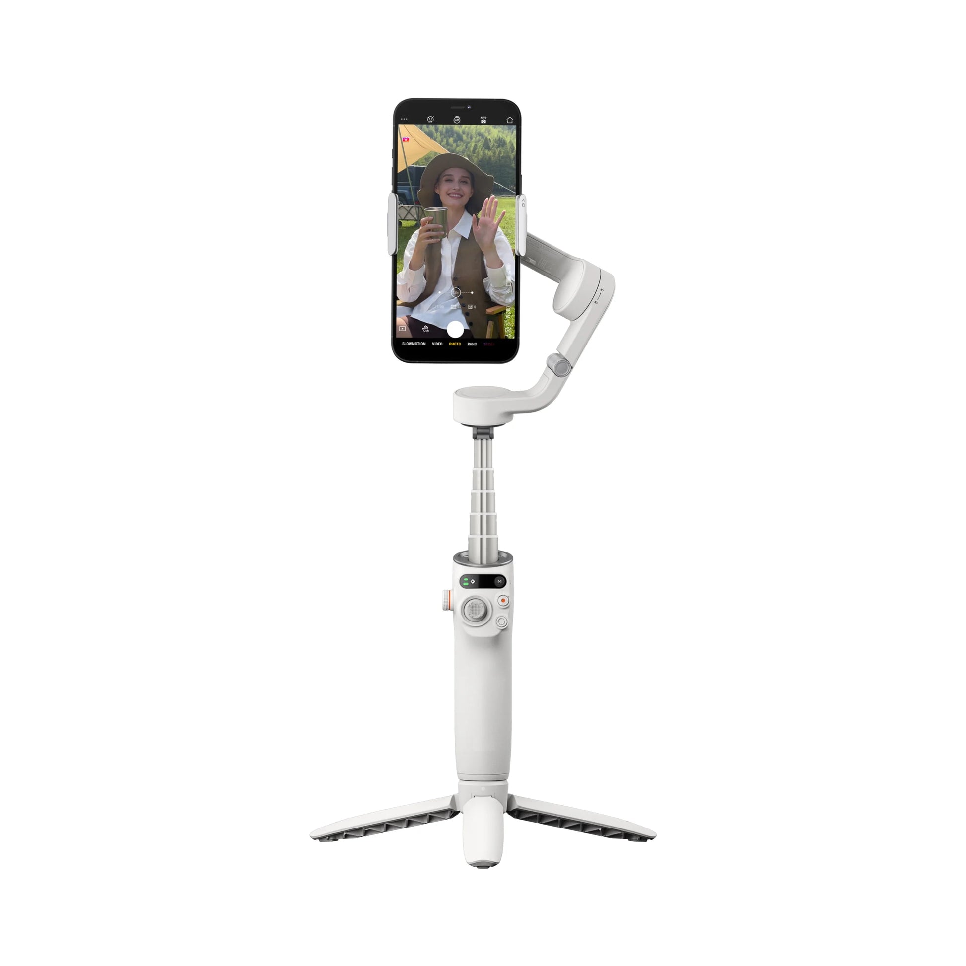 Osmo Mobile 6 OM 6 Handheld Gimbal 3-Axis Stabilization Activetrack 5.0 Built-In Extension Rod