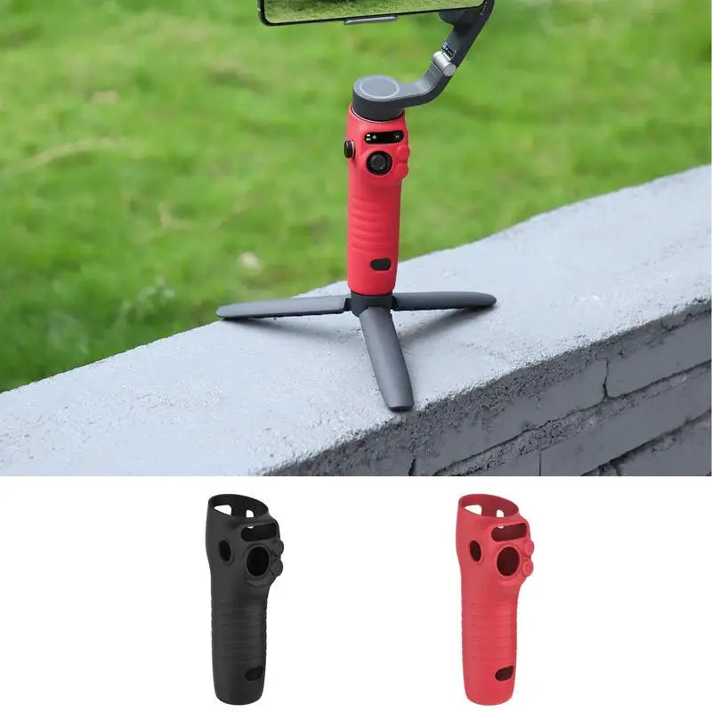 Silicone Protective Sleeve Case for OM6 OSMO Mobile 6 - Anti-Scratch and Dust-Proof Accessory for DJI Smartphone Gimbal